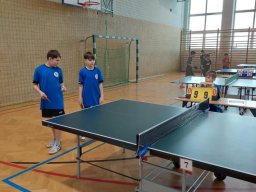 Rok szkolny 2024-2025 - 057 - II miejsce chêopców w tenisie stoêowym